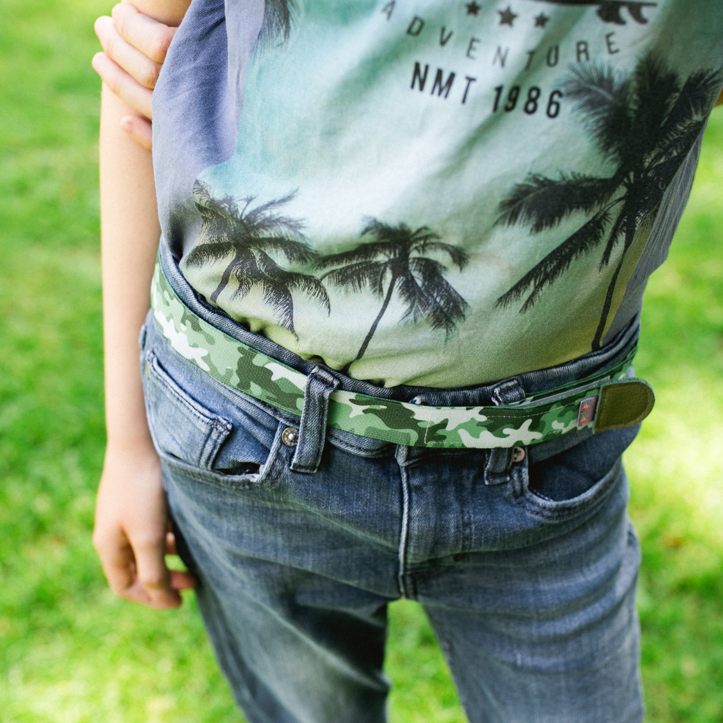 Kindergürtel Camouflage