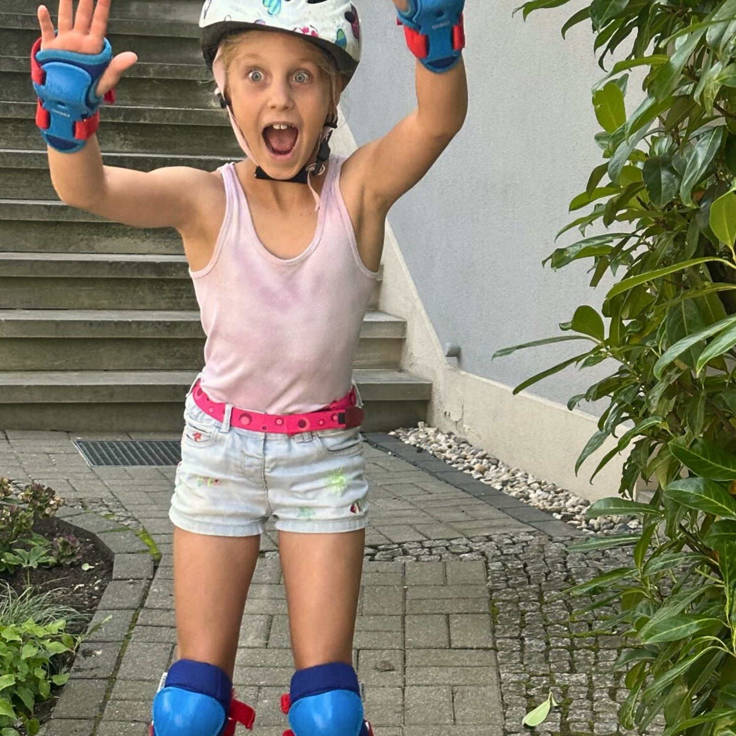 Kindergürtel Punkte Retro