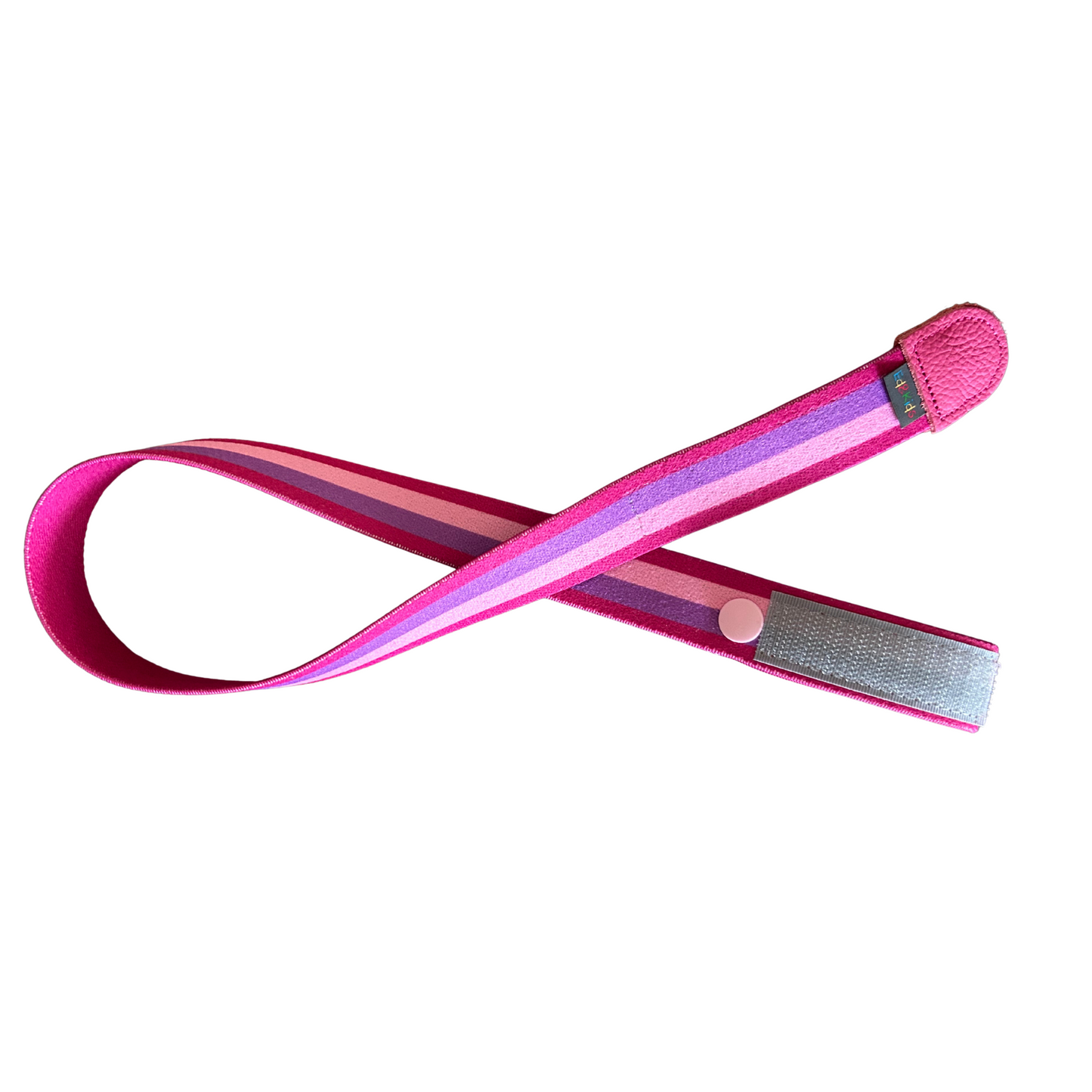 Kindergürtel Streifen pink